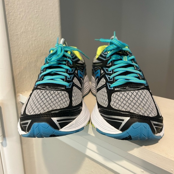 Women's Saucony Guide 9 S10295-1 Gray Blue Neon Running Shoes Sneakers Size 9.5 - Picture 9 of 9